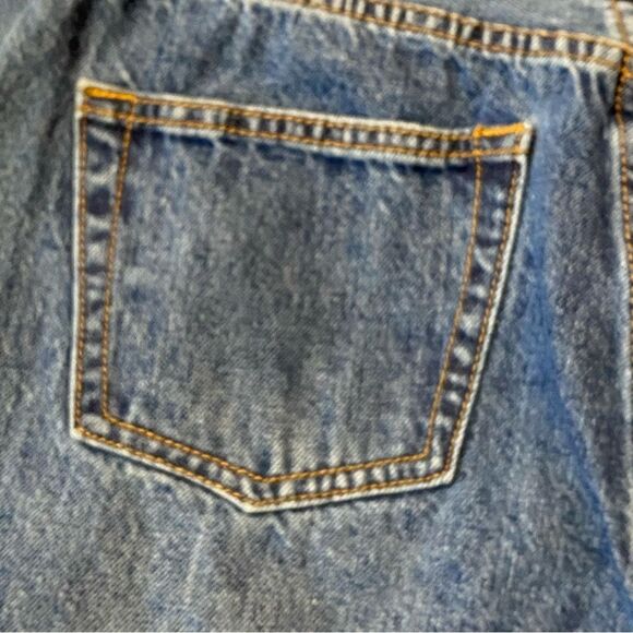 Umgee High Waist Rise Mom Fit Jeans Pintuck Leg 90's Style Size 27 - Picture 14 of 15